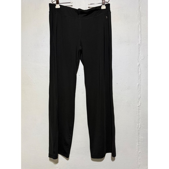 Danskin Now Pants - Danskin Now Womens Semi-Fitted Yoga Pants XL 16-18 Black Stretch Active Bootcut